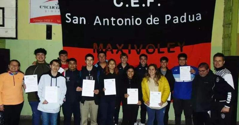 La entrega se realizó días atrs en el CEF San Antonio