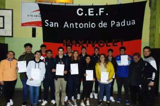 La entrega se realizó días atrs en el CEF San Antonio