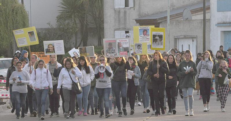 Una de las tantas marchas de Animate en la ciudad