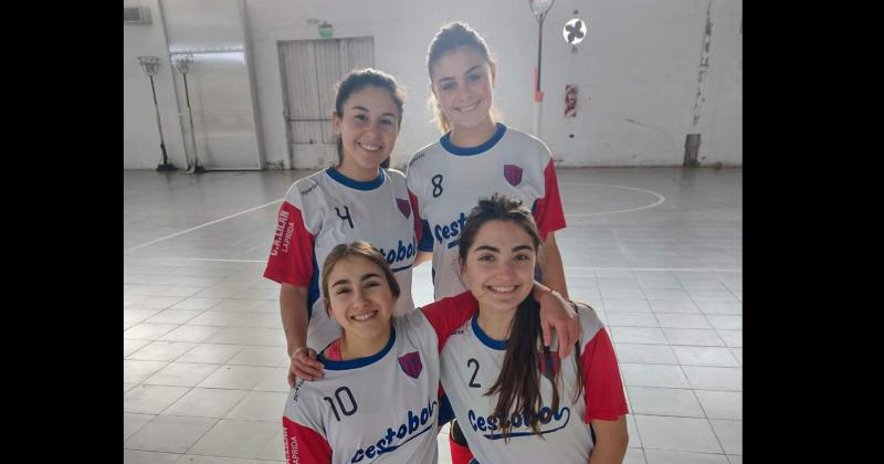 Las chicas de Cestoball 3 x 3 que se clasificaron a la final Provincial tras vencer a Benito Jurez