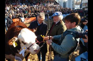 Macri distinguió al campeón