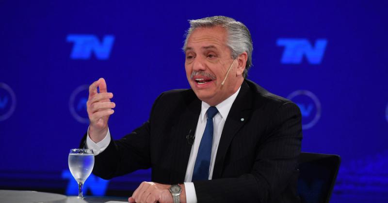 Alberto Fernndez brindó una entrevista en Todo Noticias (TN)