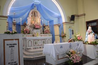  El santuario de la Virgen de Monte Viggiano (originaria de la Basilicata italiana) es uno de los centros de culto m�s antiguos de la ciudad