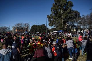 Festejo del Diacutea de las Infancias en la Feria de la Economiacutea Popular