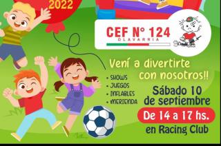 Festejos por el Diacutea de la Nintildeez en el CEF Nordm 124