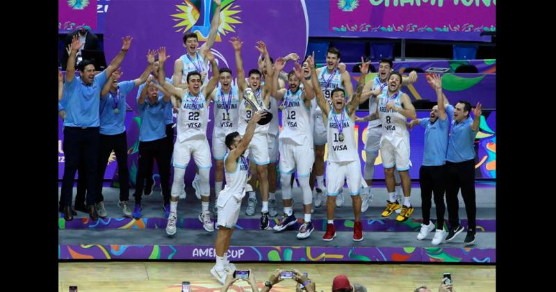 Argentina vencioacute a Brasil y se consagroacute campeoacuten de la AmeriCup