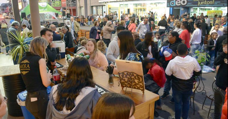 Peatonal Necochea con gran repercusioacuten