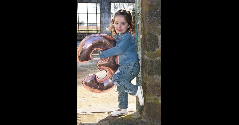 Martina Fernndez 3 años (Fotografía Miriam Castellano)