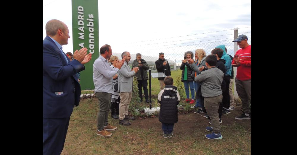 Por la mañana se inauguró el cultivo Ñato Aisaguer