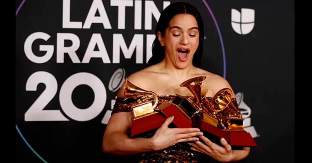 Rosalía gana el Latin Grammy al mejor lbum de 2022