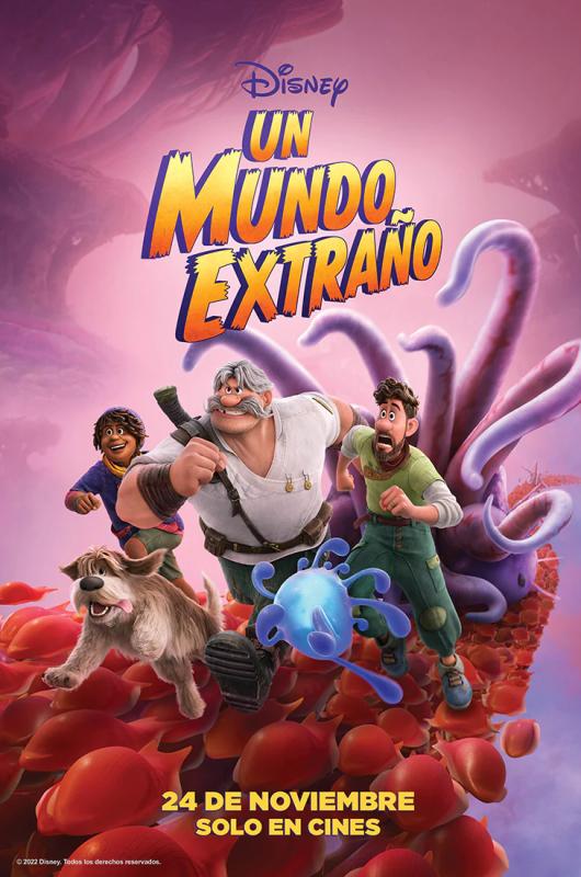 Un mundo extrantildeo 2D y 3D