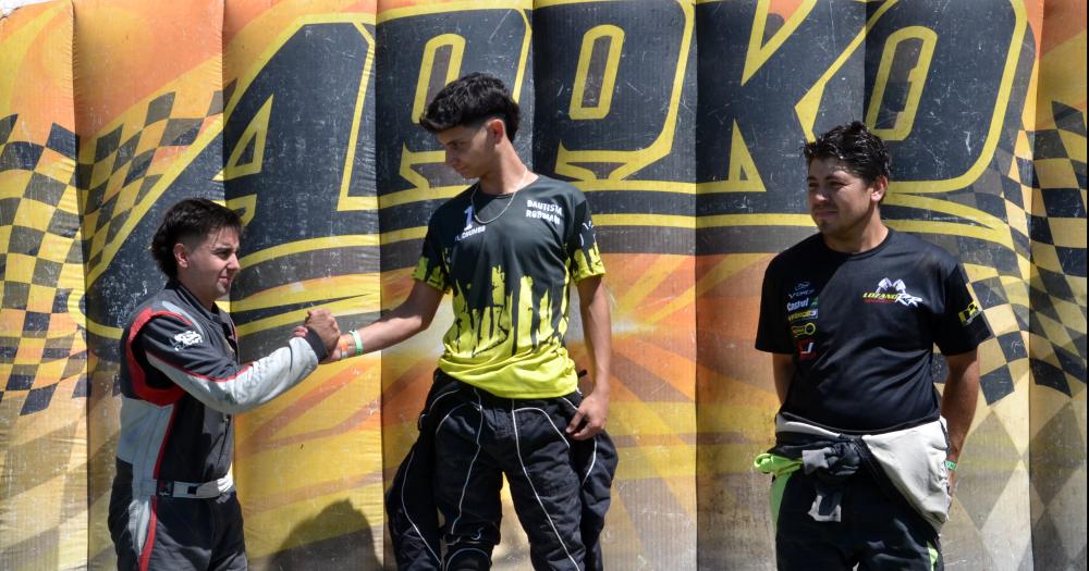 El primer podio del año para la divisional Mster 150