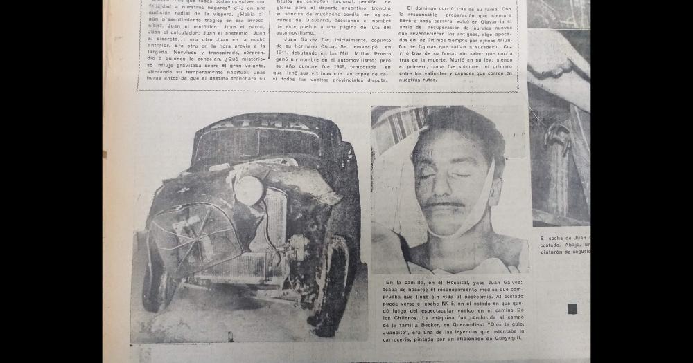 El diario El Popular del 5 de marzo de 1963 con la cobertura del fallecimiento de Juan G�lvez
