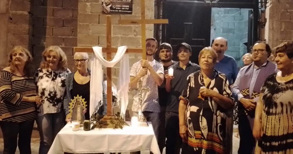 En la capilla Ceferino Namuncuraacute tuvo lugar la celebracioacuten de la Cuaresma