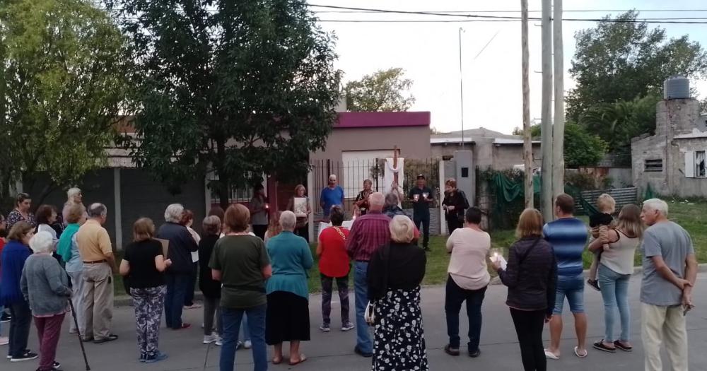 En la capilla Ceferino Namuncuraacute tuvo lugar la celebracioacuten de la Cuaresma