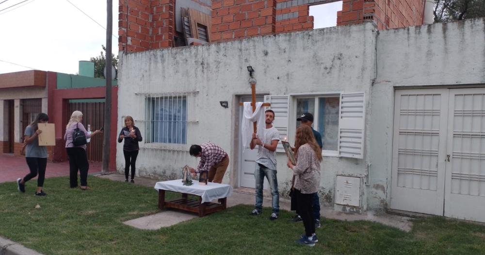 En la capilla Ceferino Namuncuraacute tuvo lugar la celebracioacuten de la Cuaresma