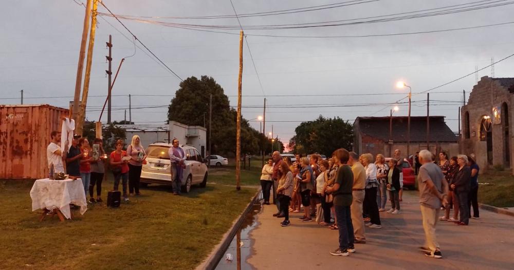 En la capilla Ceferino Namuncuraacute tuvo lugar la celebracioacuten de la Cuaresma