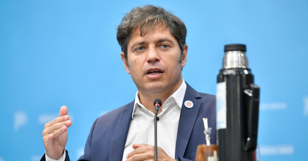 Kicillof- Vamos a romper la proscripcioacuten y al partido judicial