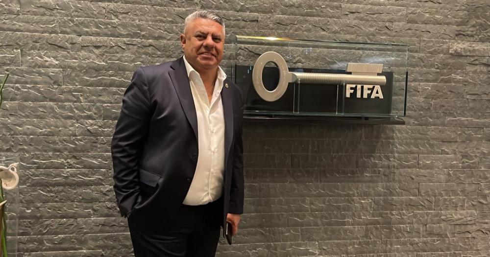 Sean bienvenidos a la Argentina dijo el presidente de la AFA Claudio Tapia en Zurich
