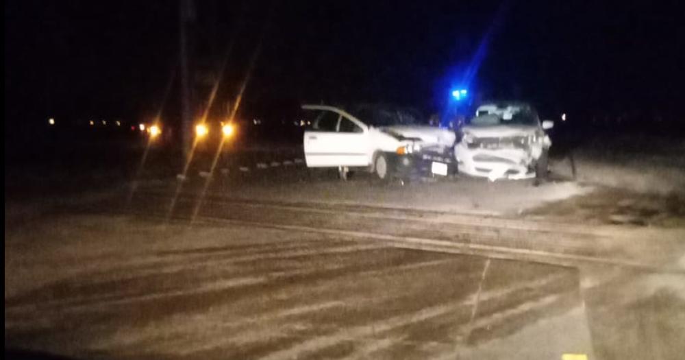 Fuerte accidente en Sierra Chica