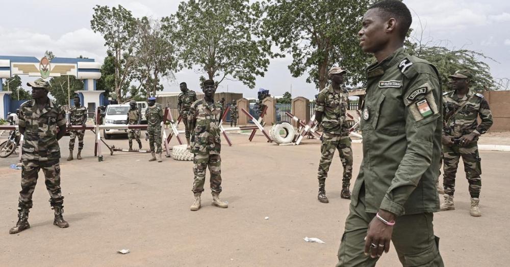 Soldados del ejército de Níger