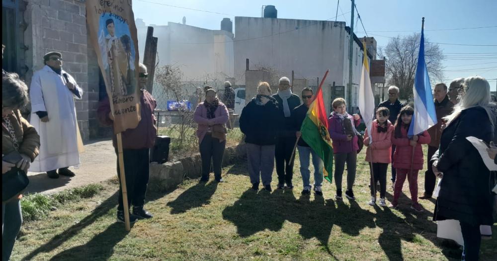 La capilla Beato Ceferino Namuncuraacute celebroacute el natalicio de su patrono