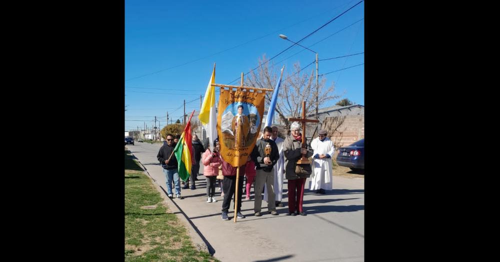 La capilla Beato Ceferino Namuncuraacute celebroacute el natalicio de su patrono