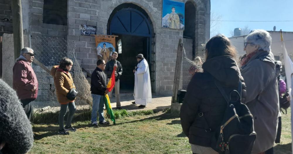 La capilla Beato Ceferino Namuncuraacute celebroacute el natalicio de su patrono