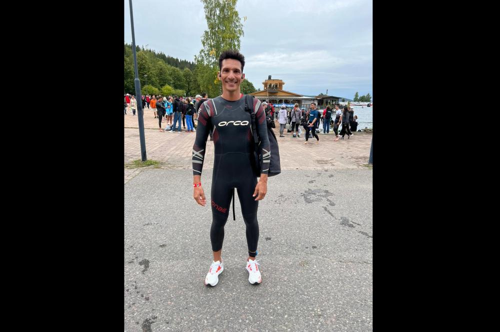  El olavarriense Gabriel Pana Gonz�lez participó en el Ironman World Championship 703 de Finlandia