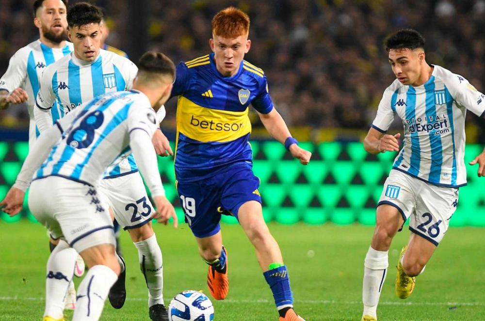 Racing y Boca definen en Avellaneda a uno de los semifinalistas de la Copa