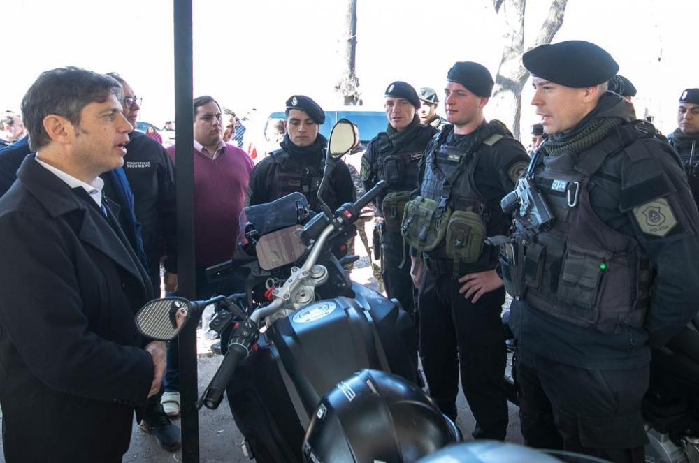 Kicillof- Nos dedicamos a reconstruir una fuerza policial abandonada